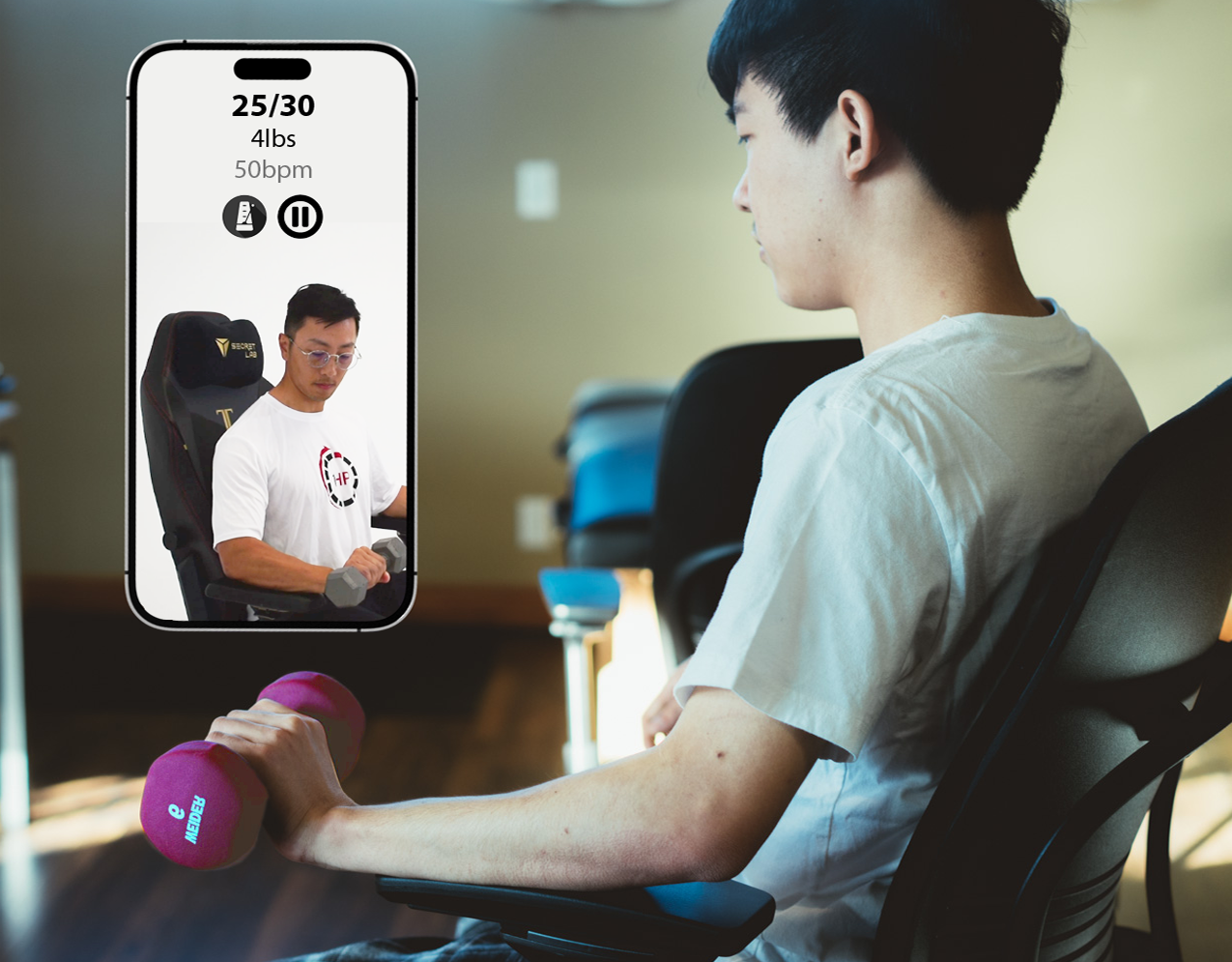 1HP Exercise Demo - Demonstration of exercise techniques